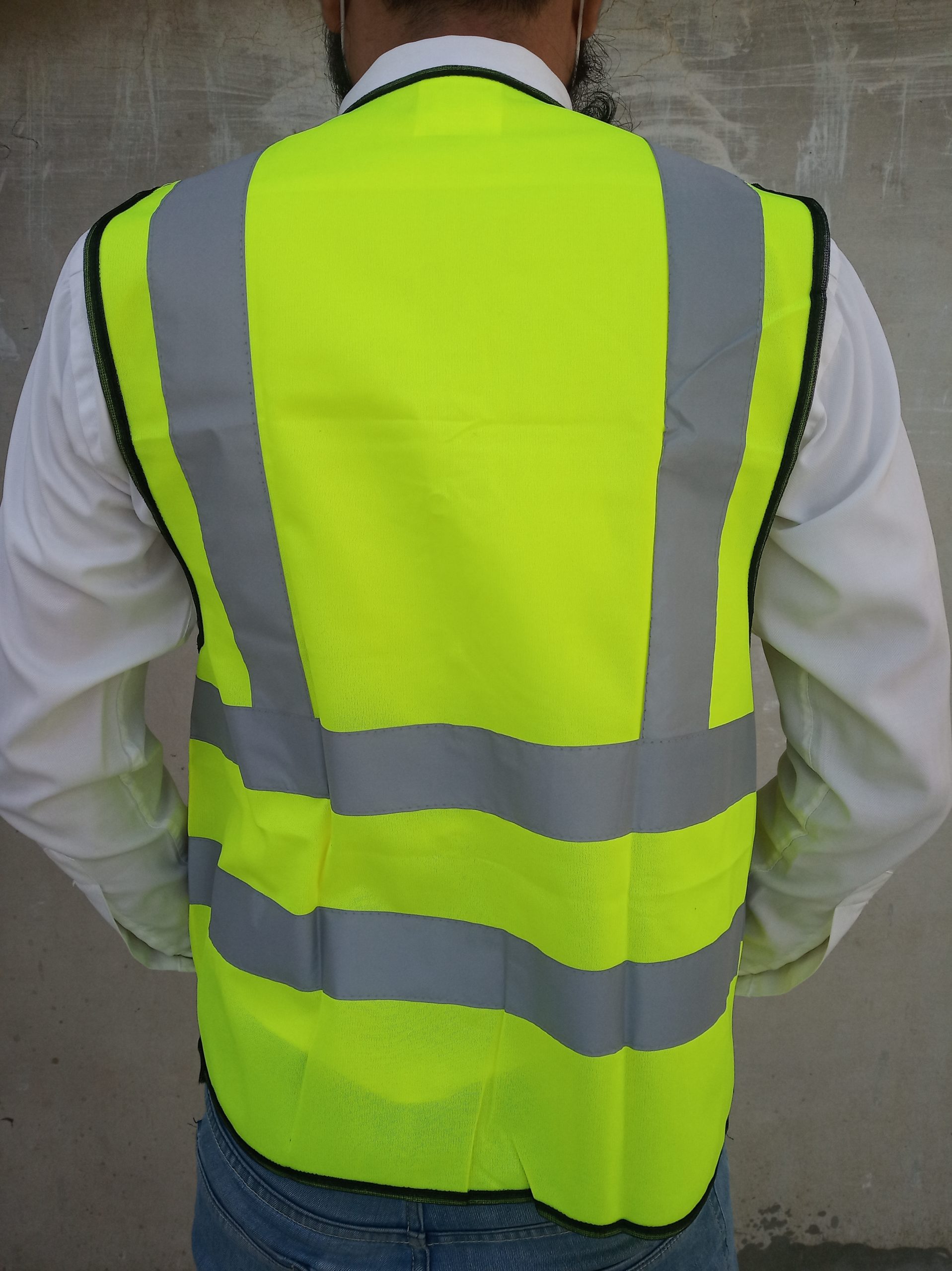 Zipper Safety Vest 120gsm Mohammadi & Sons BeSafe