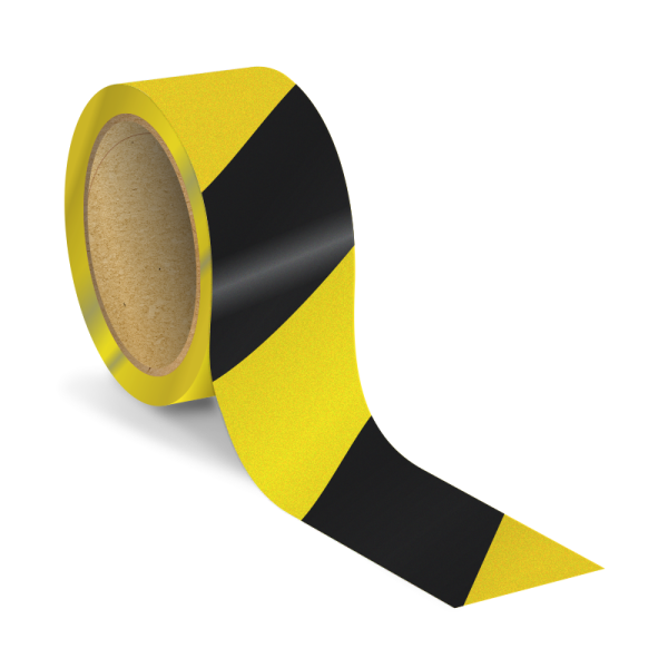 Black and Yellow Reflective Tape Mohammadi & Sons BeSafe